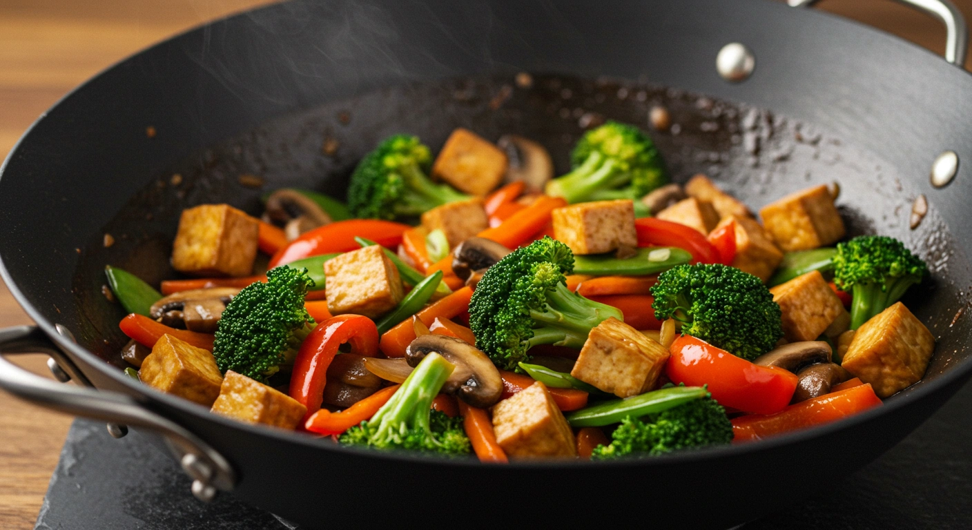 Vegetable Stir-Fry with Tofu - secondary view